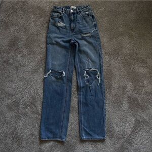 Pacific Sunwear Women’s Size 24 Distressed 80’s Boyfriend Jeans